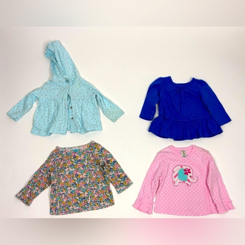 Infant Girls Long Sleeve Shirts